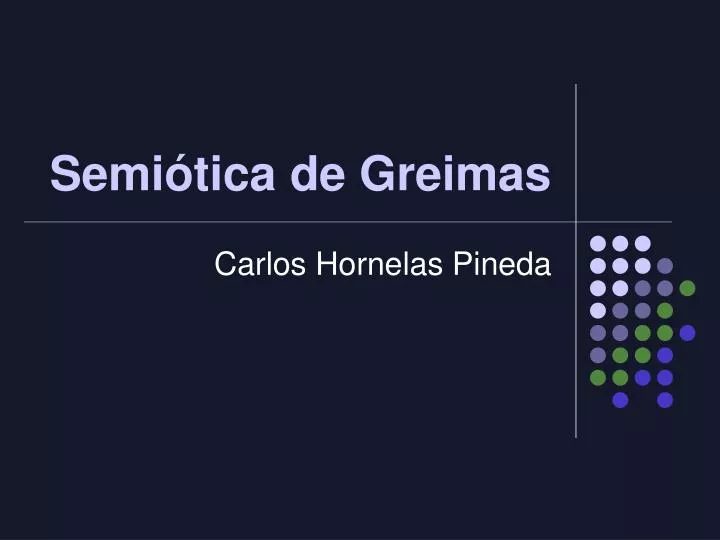 semi tica de greimas