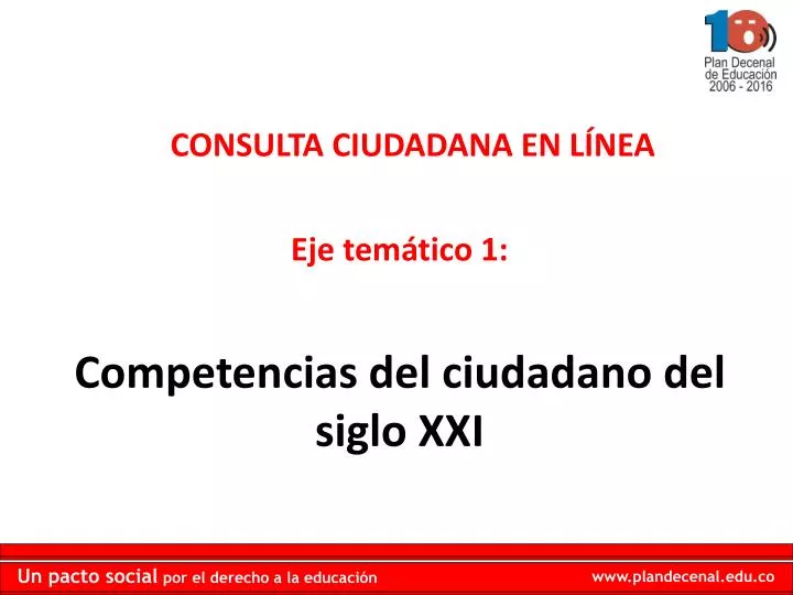 competencias del ciudadano del siglo xxi