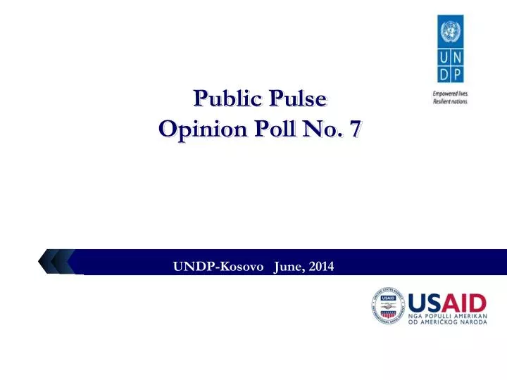 public pulse opinion poll no 7