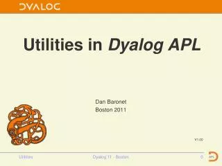 Utilities in Dyalog APL