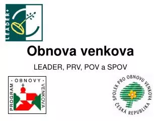 obnova venkova
