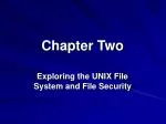 Exploring the UNIX File System: Structure, Security, and Management - slide 1