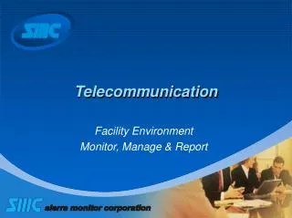 Telecommunication