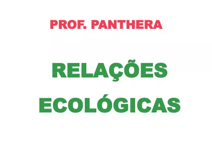 prof panthera