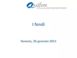 i fondi