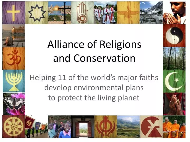 alliance of religions and conservation