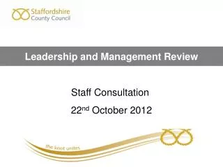 Leadership and Management Review
