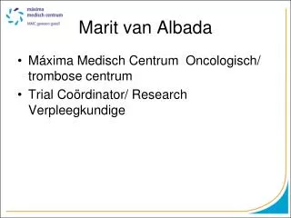 marit van albada