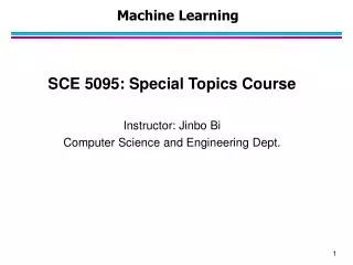 machine learning