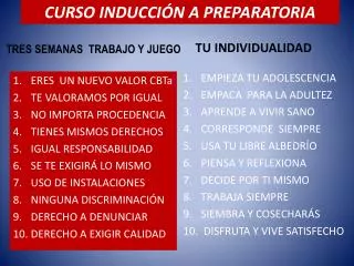 curso inducci n a preparatoria