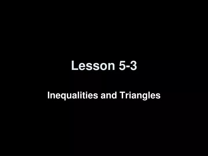 lesson 5 3