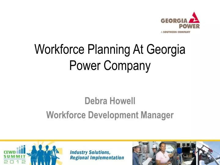 workforce planning at georgia power company