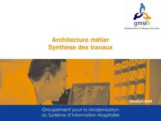 architecture m tier synth se des travaux