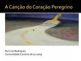 a can o do cora o peregrino