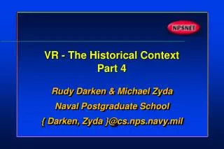 VR - The Historical Context Part 4