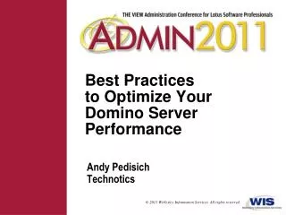 Best Practices to Optimize Your Domino Server Performance