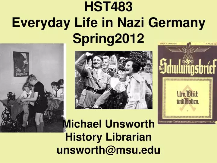 hst483 everyday life in nazi germany spring2012