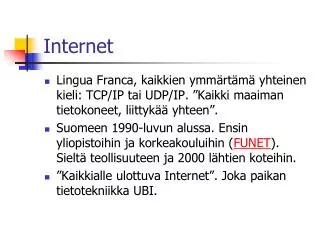 internet