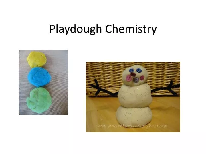 playdough chemistry