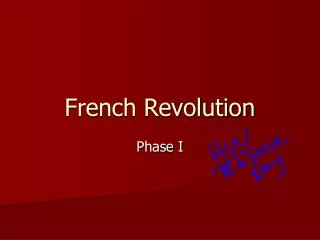 French Revolution