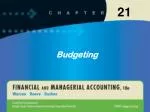 Budgeting - slide 1