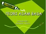 PPT - TEORI ASAM DAN BASA PowerPoint Presentation, Free Download - ID ...