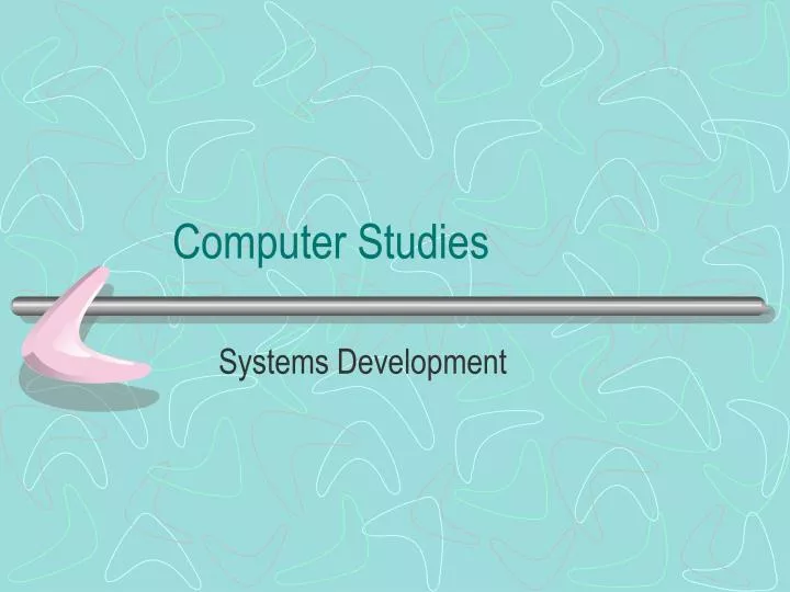 computer studies
