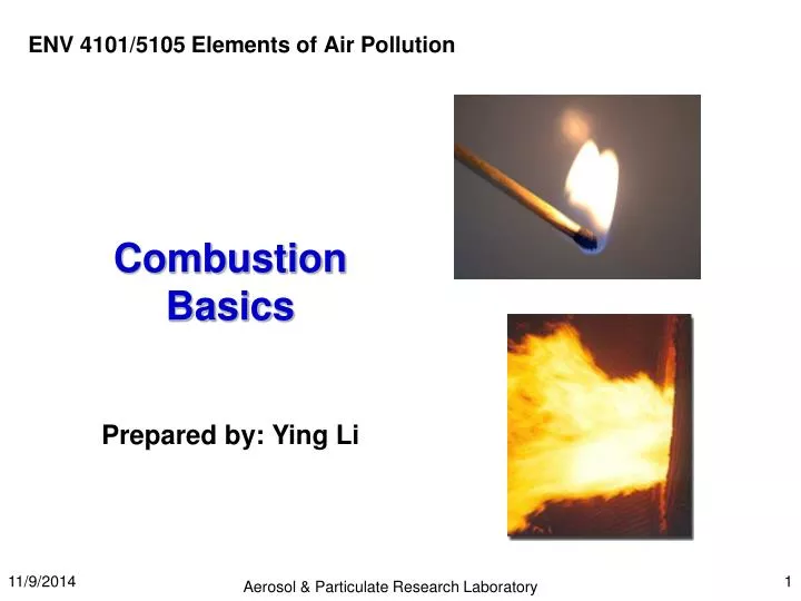 combustion basics