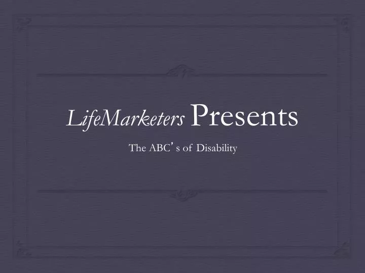 lifemarketers presents