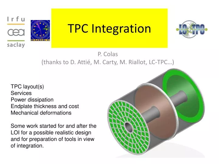 tpc integration