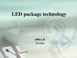 led package technology