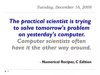 tuesday december 16 2008