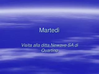 marted