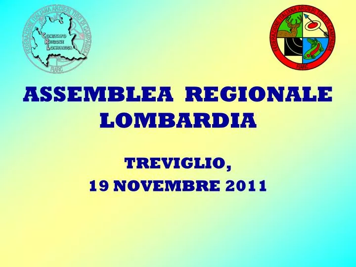 assemblea regionale lombardia