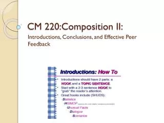 CM 220:Composition II: