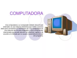 computadora
