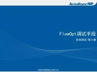 FlowOpt ???? ???? - ???