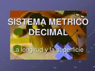 sistema metrico decimal