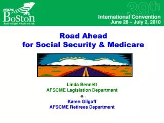 Road Ahead for Social Security &amp; Medicare