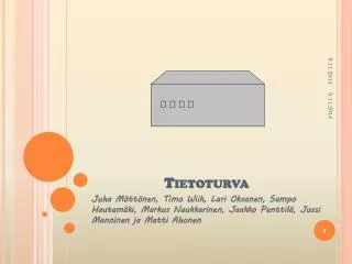 tietoturva