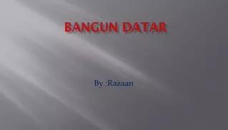 bangun datar