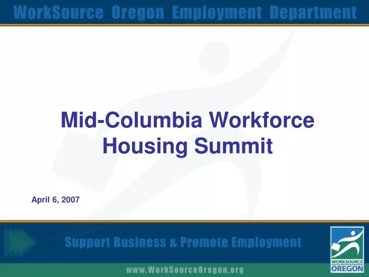 mid columbia workforce housing summit