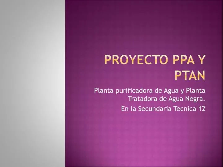 proyecto ppa y ptan
