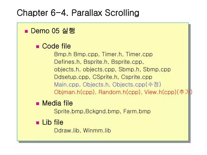 chapter 6 4 parallax scrolling