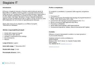 stagiaire it