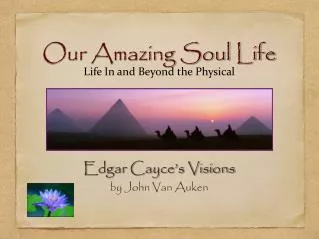 Our Amazing Soul Life