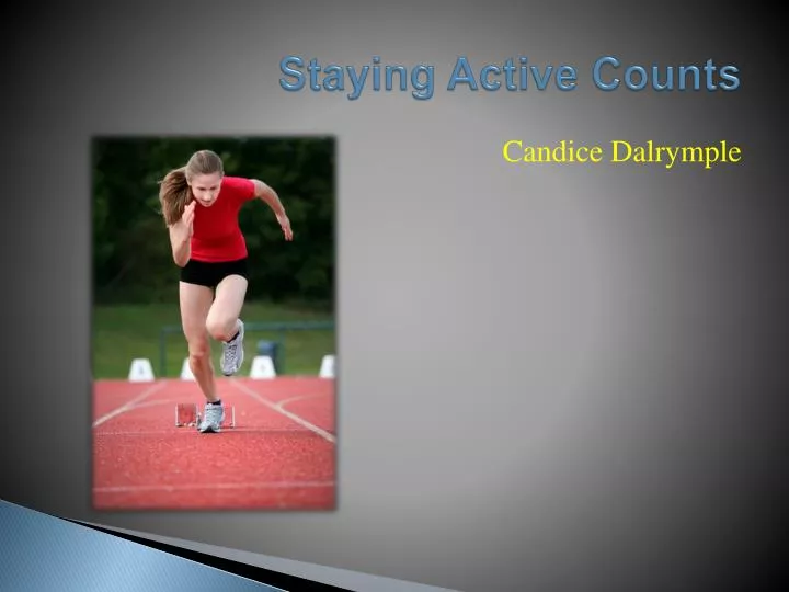 staying active counts