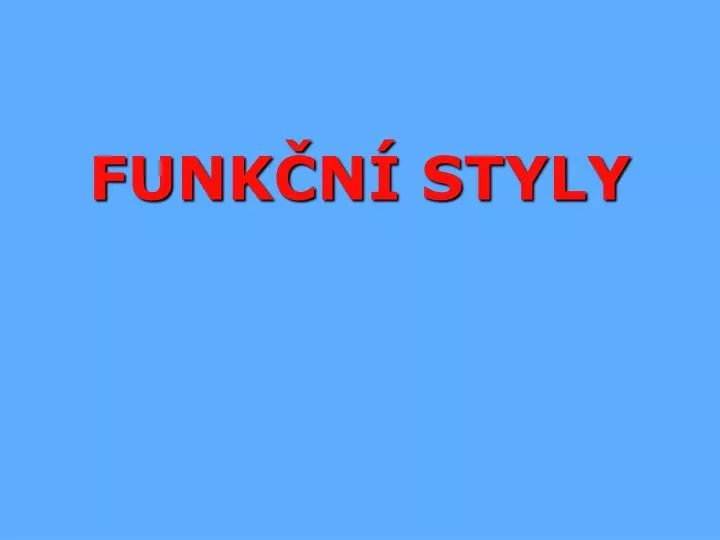 funk n styly
