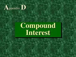 Compound Interest