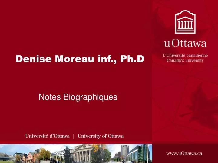 denise moreau inf ph d